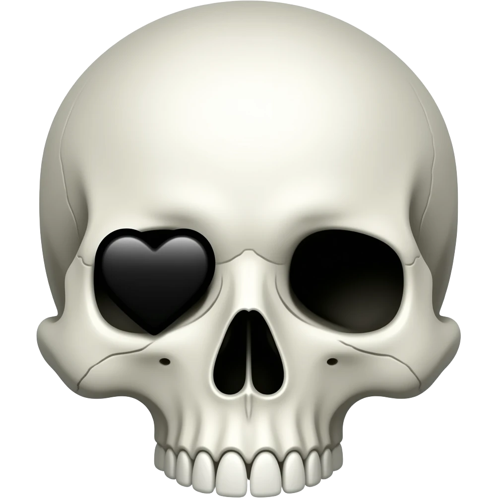 💀🖤 emoji