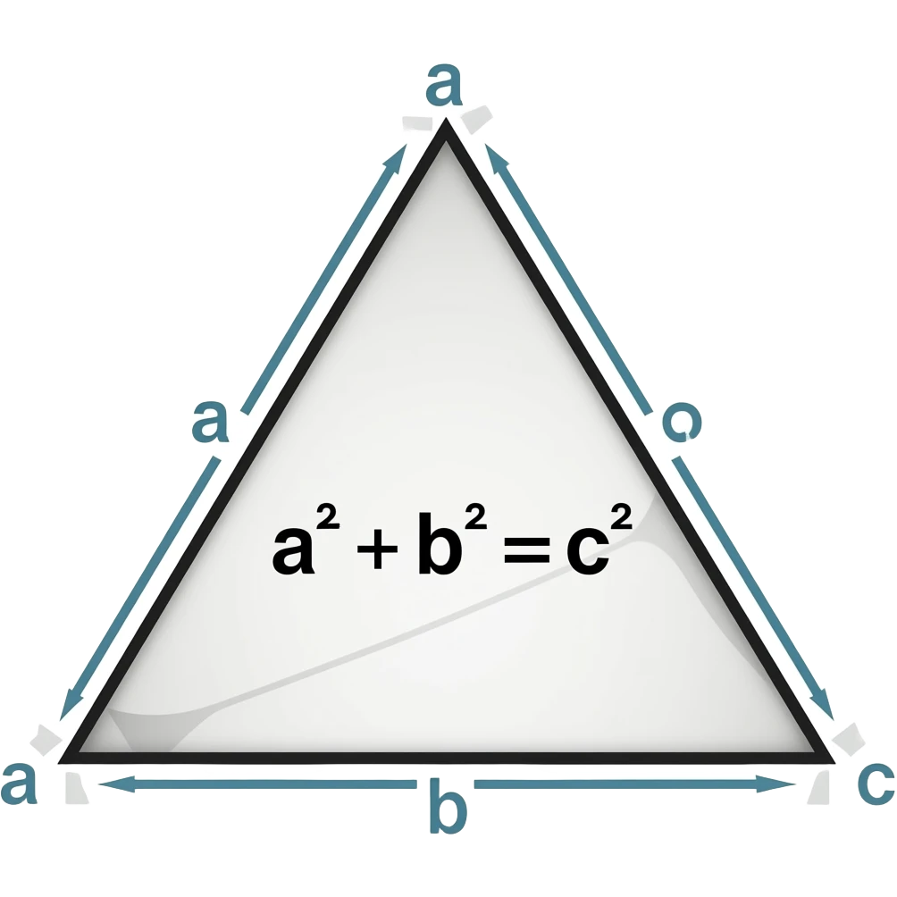 Pythagorean theorem emoji