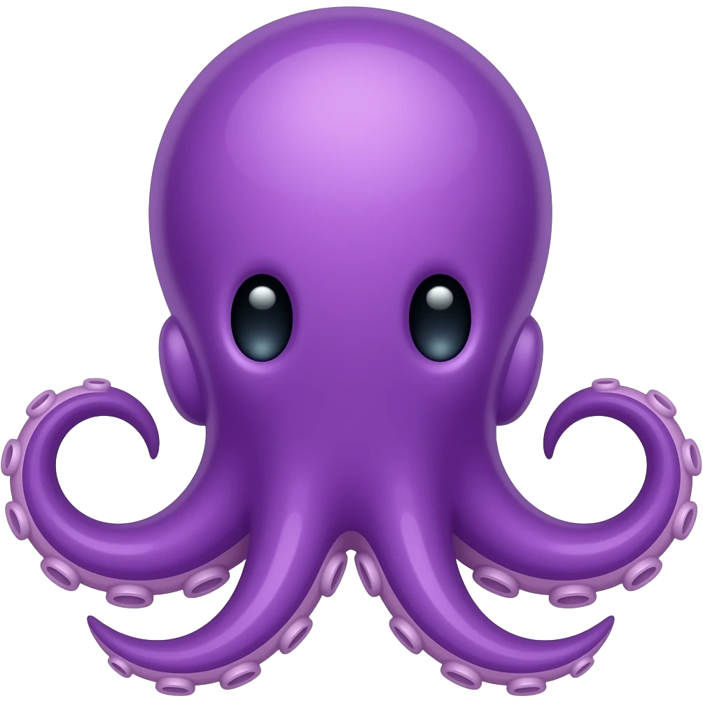 purple octopus emoji