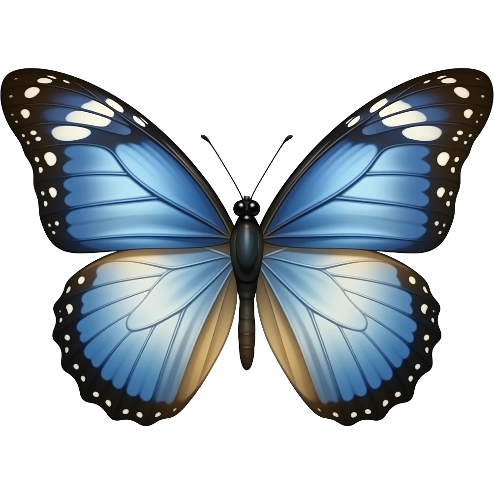 Butterfly silk emoji