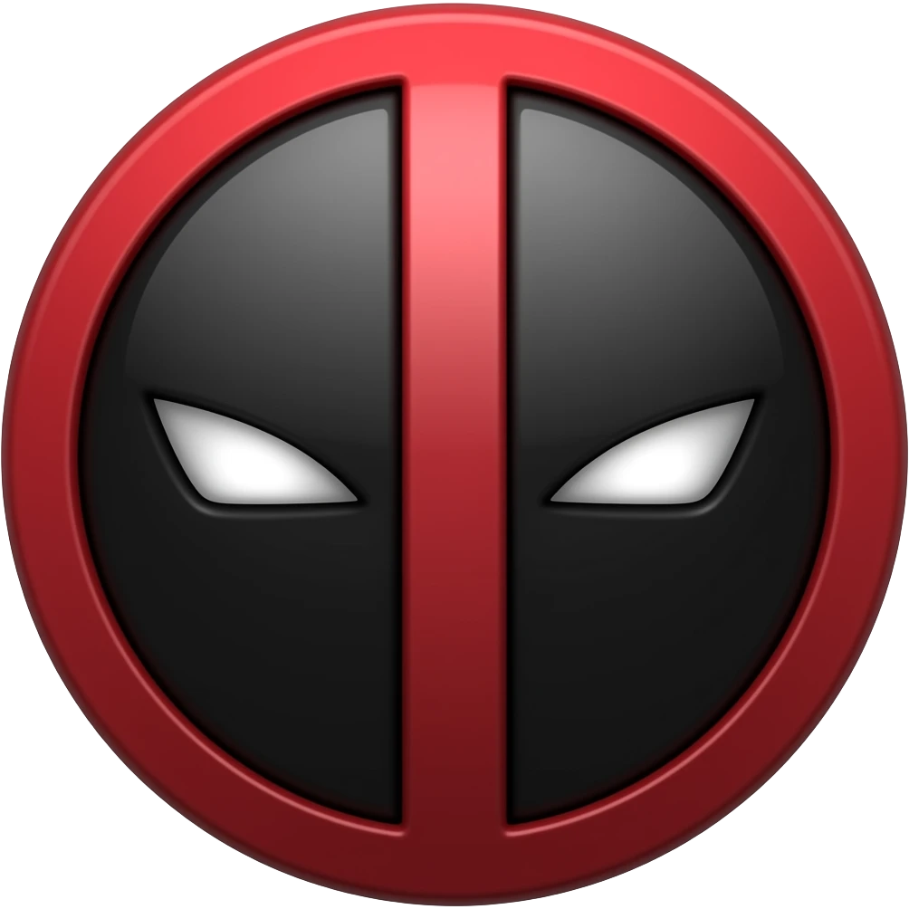 Deadpool logo emoji