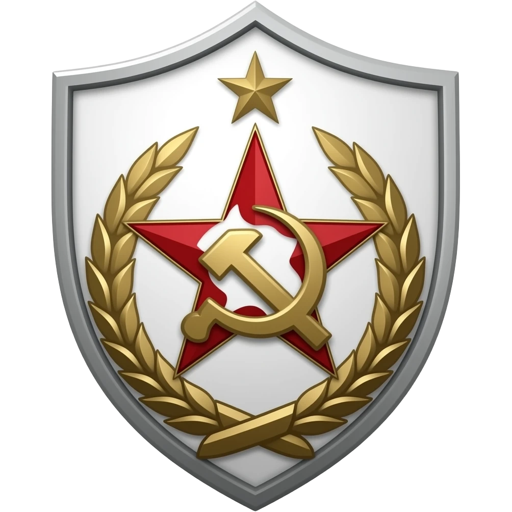 Силуэт щит кгб для эмодзи emoji