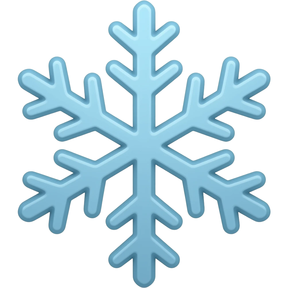 snow emoji