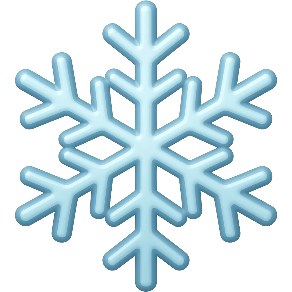 snowflake emoji