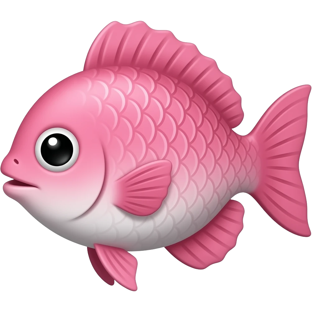 PINK FISH emoji