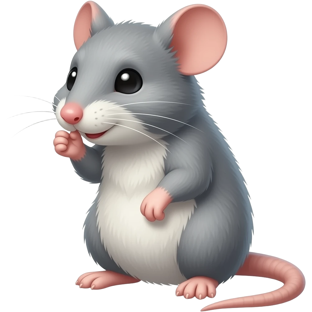 Kiss rat emoji