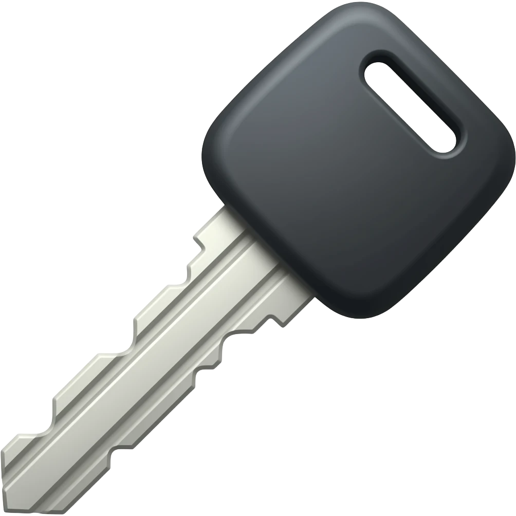 Car key emoji