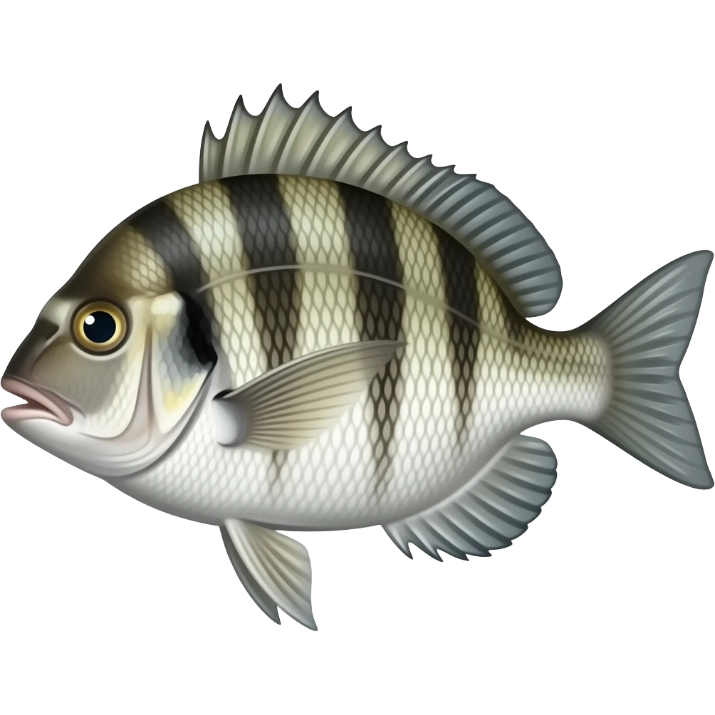 Sheepshead fish emoji