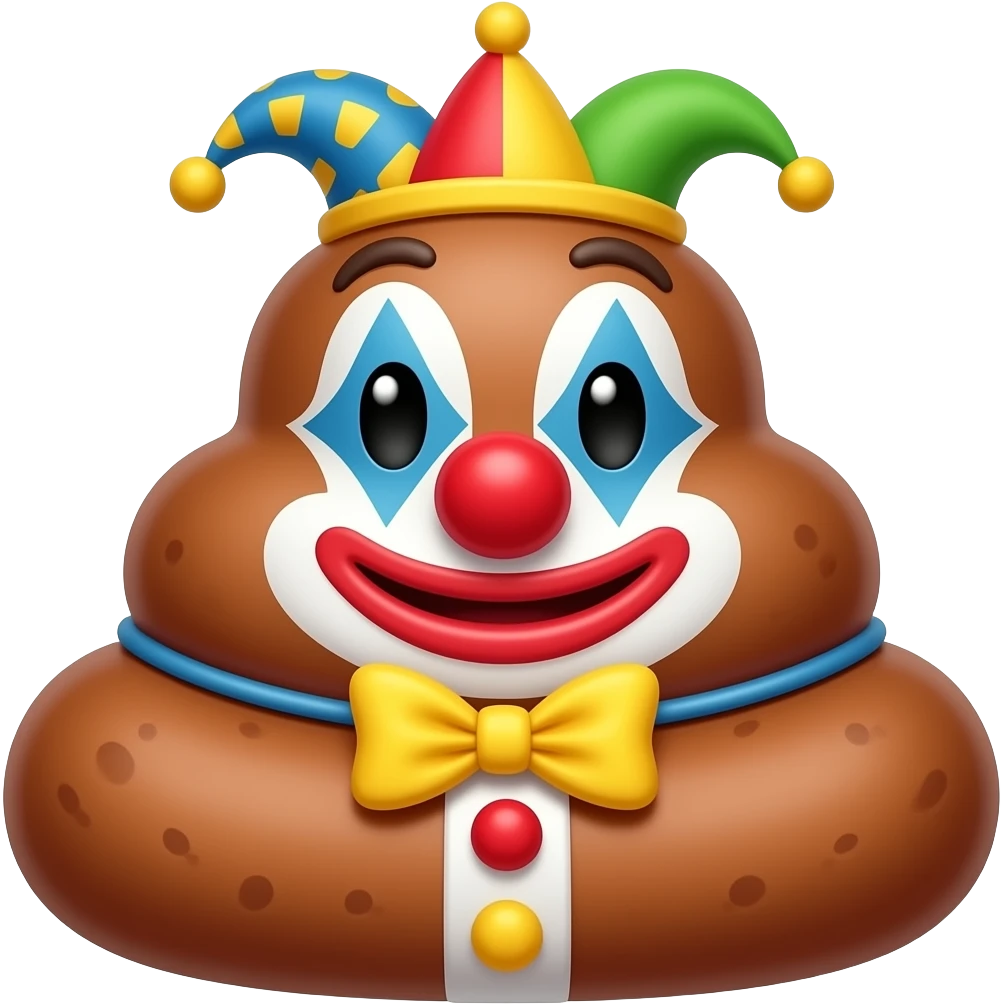 poo poo sausage it stinks with the costume emoji | AI Emoji Generator