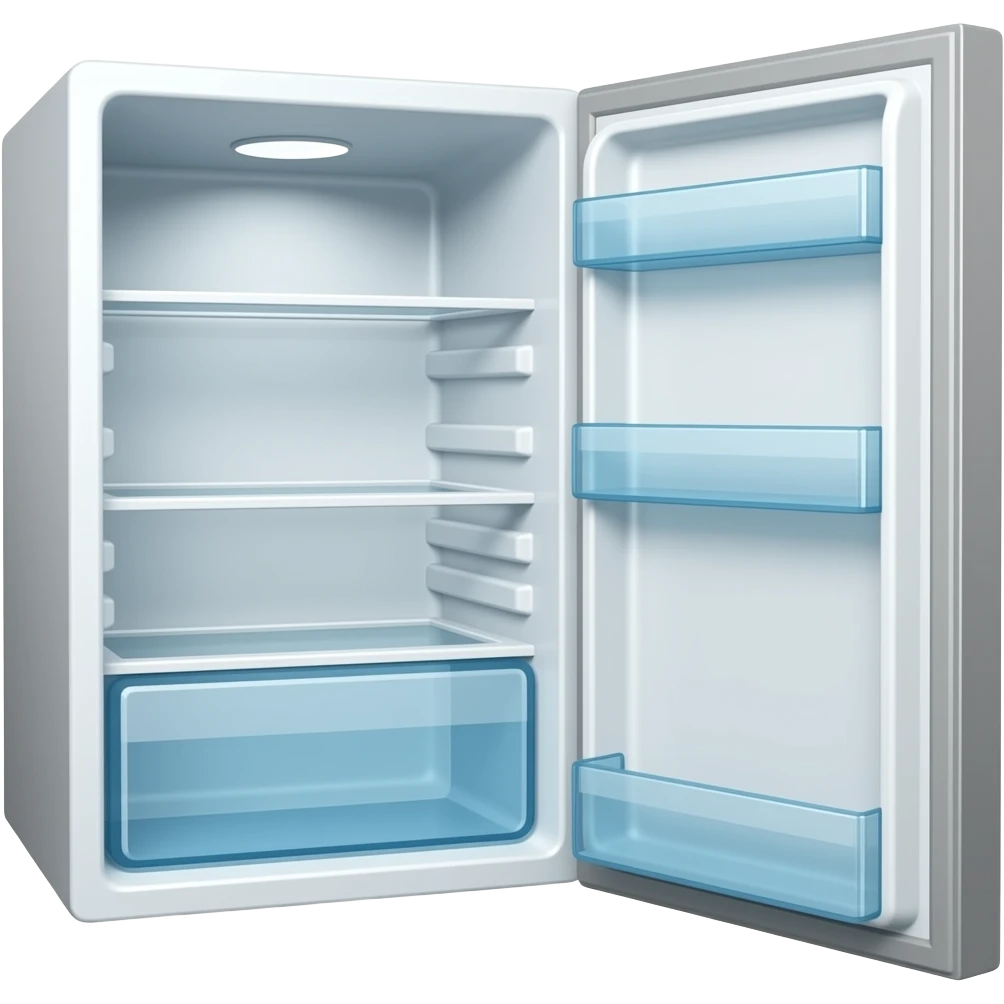 a freezer door opened emoji