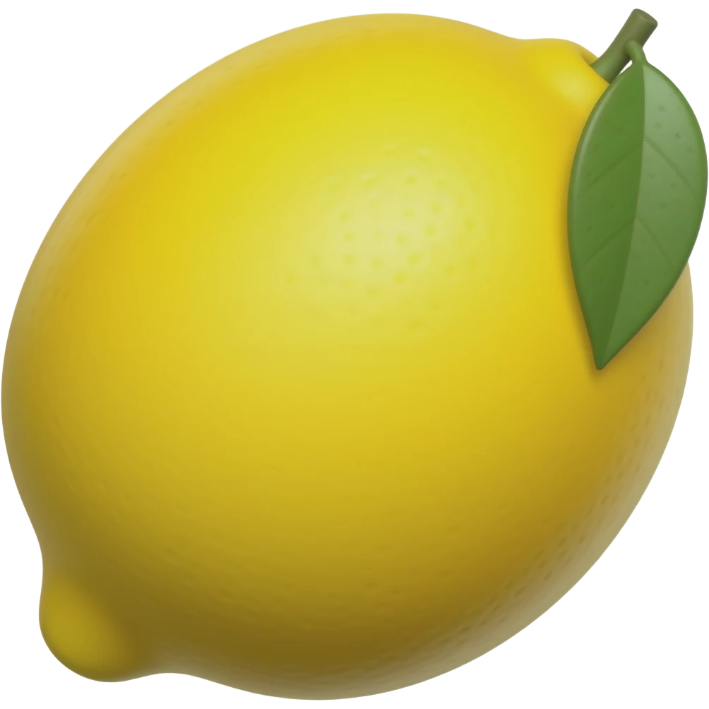 Lemon emoji