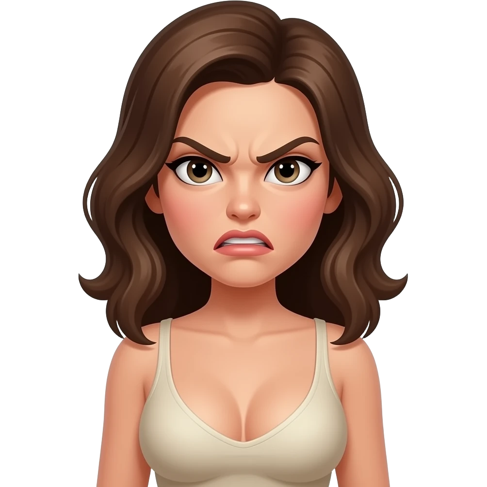😠 and boobs emoji