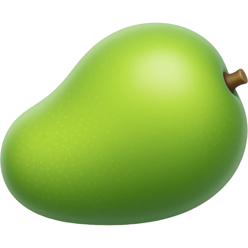 green mango emoji