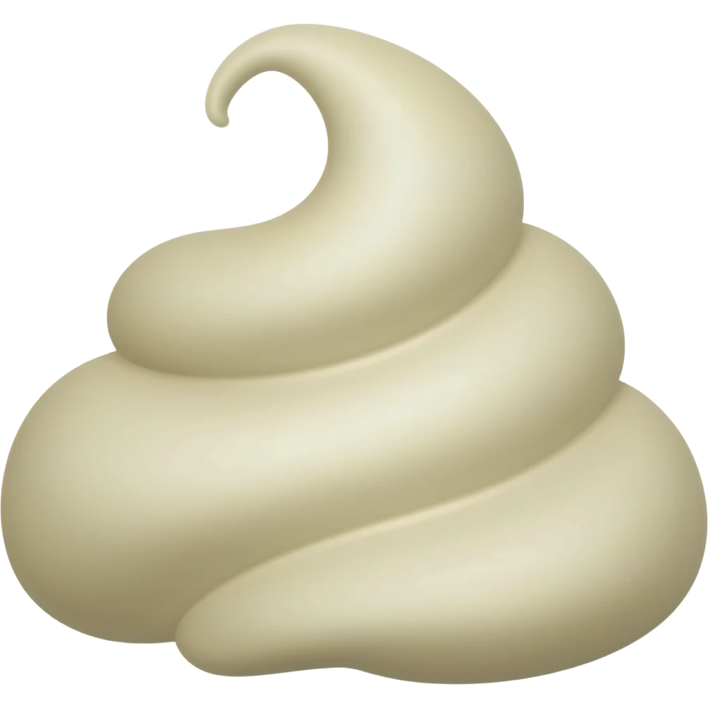 Cream emoji