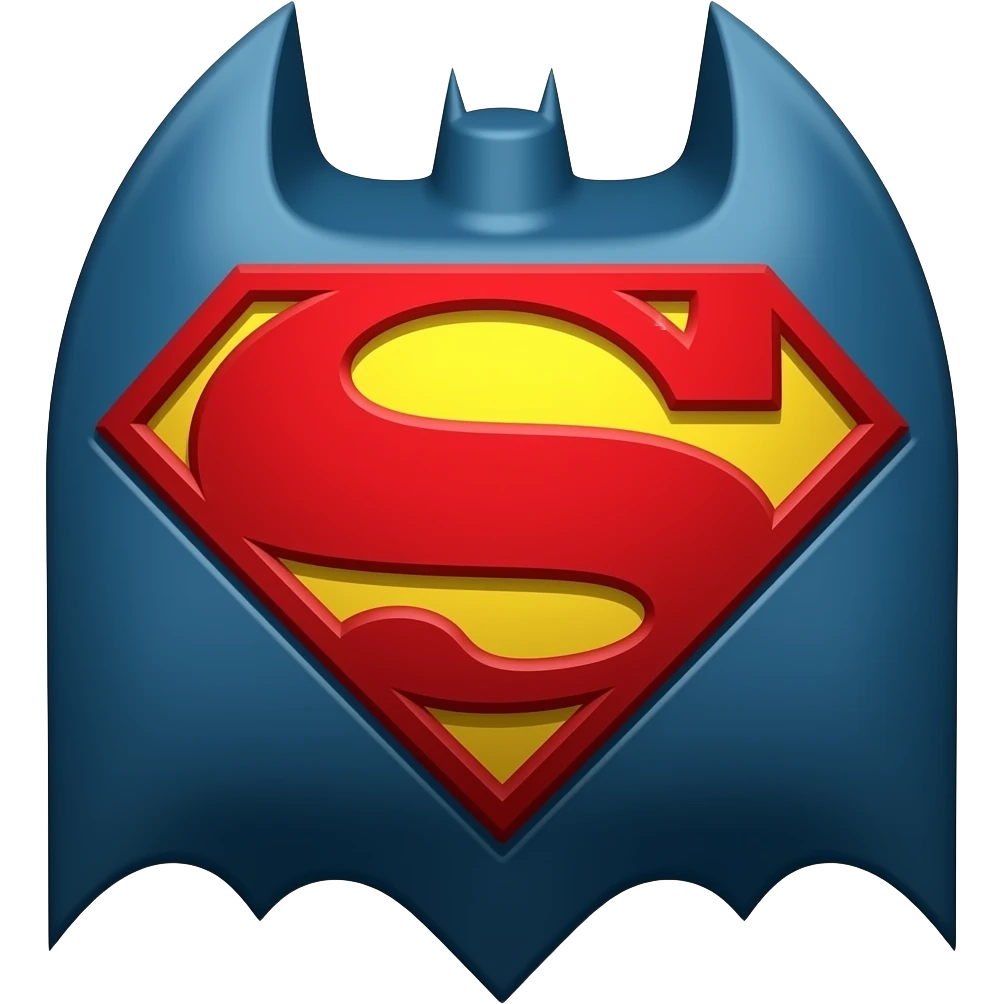 Batman vs Superman logo emoji