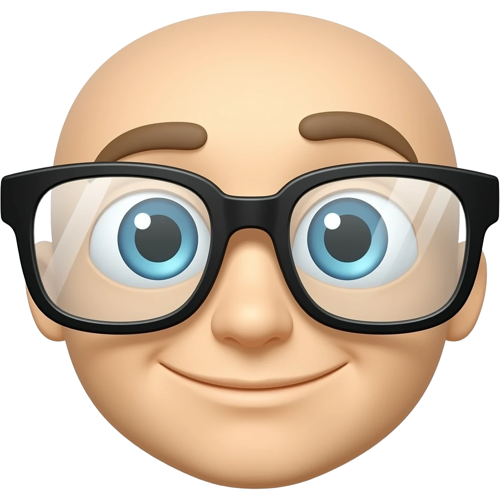 แว่นสายตา emoji