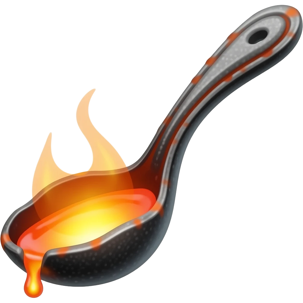 lava spoon emoji