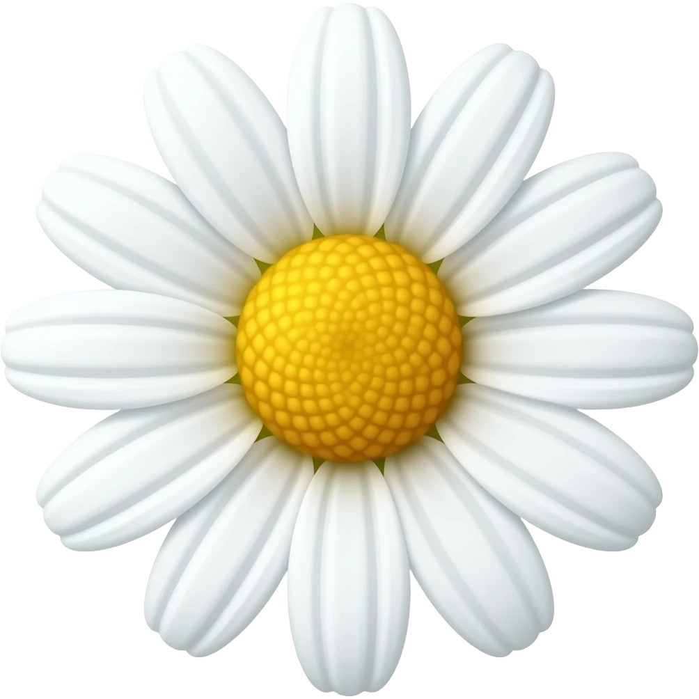 нарисуй лютик полевой emoji
