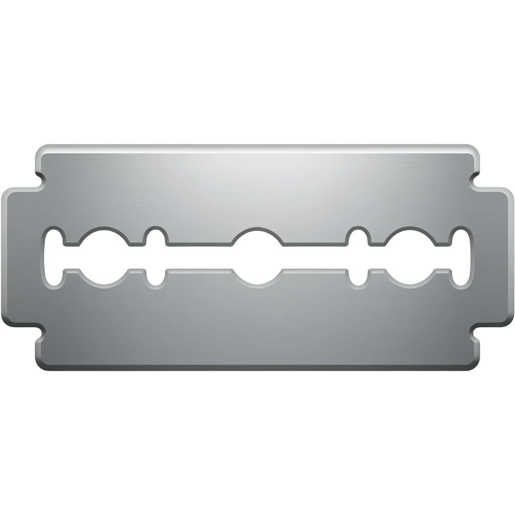 razor blade emoji