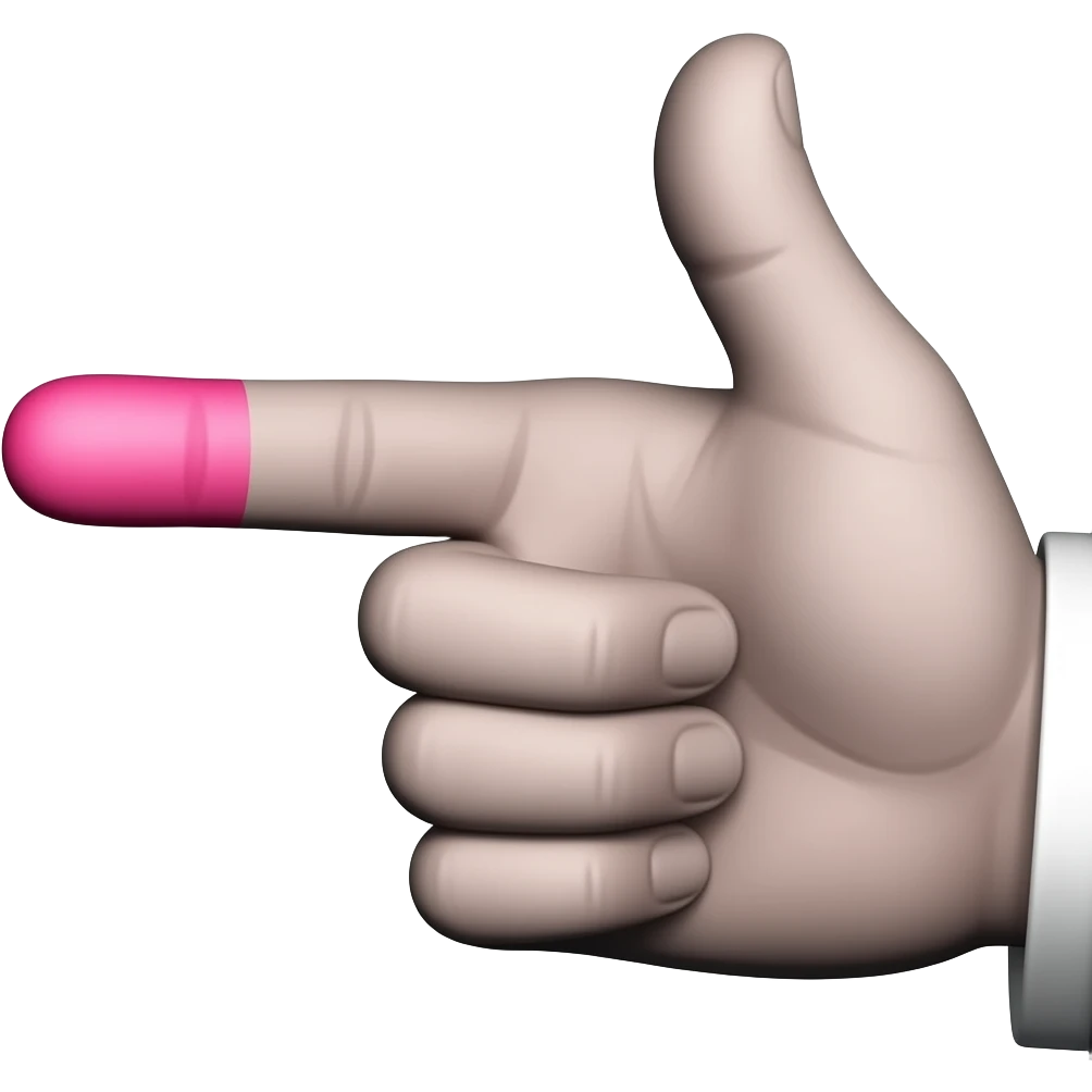 Dr evil pinky emoji