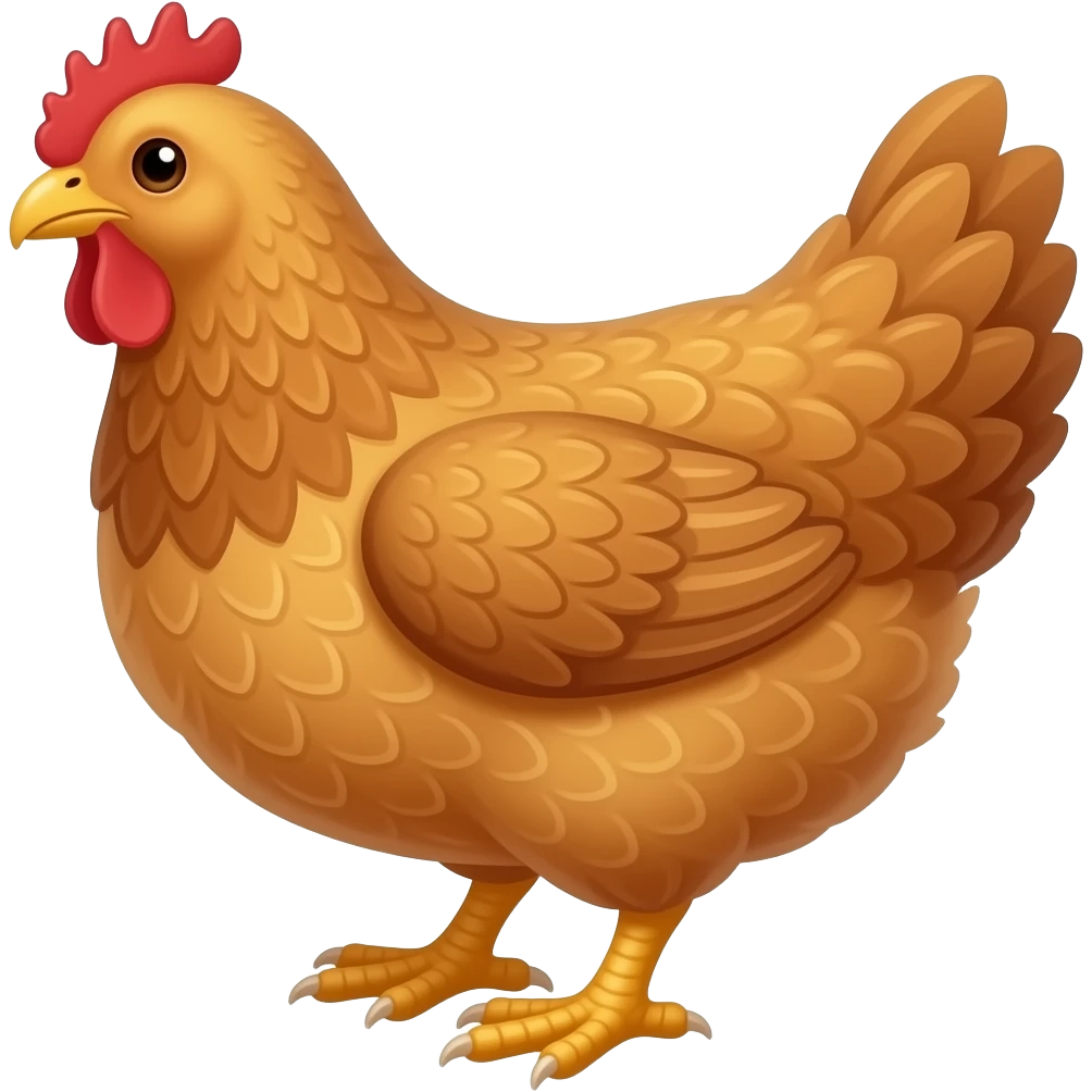 chicken emoji