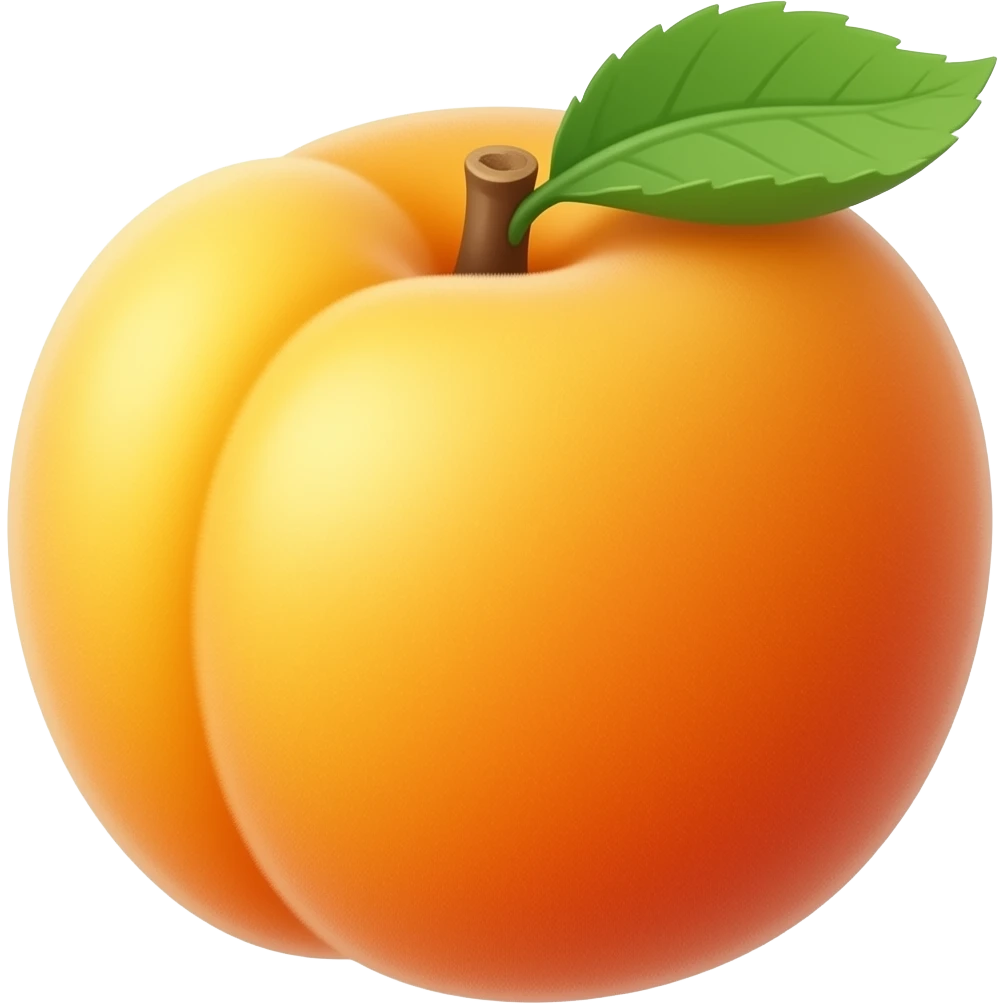 apricot emoji