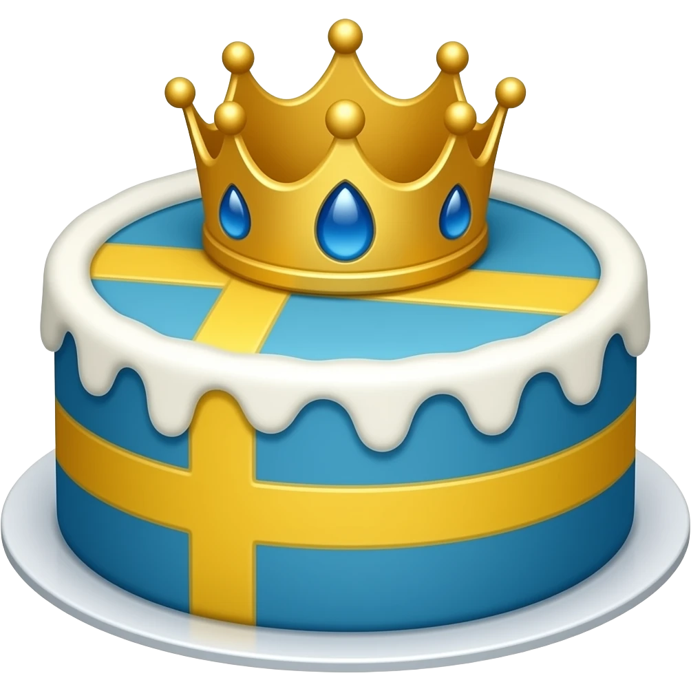 Swedish princess cake emoji