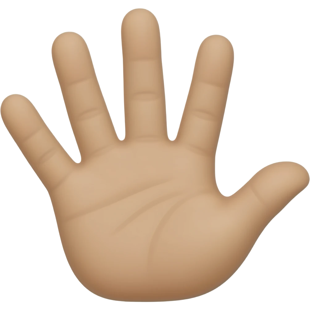 4 doigt emoji