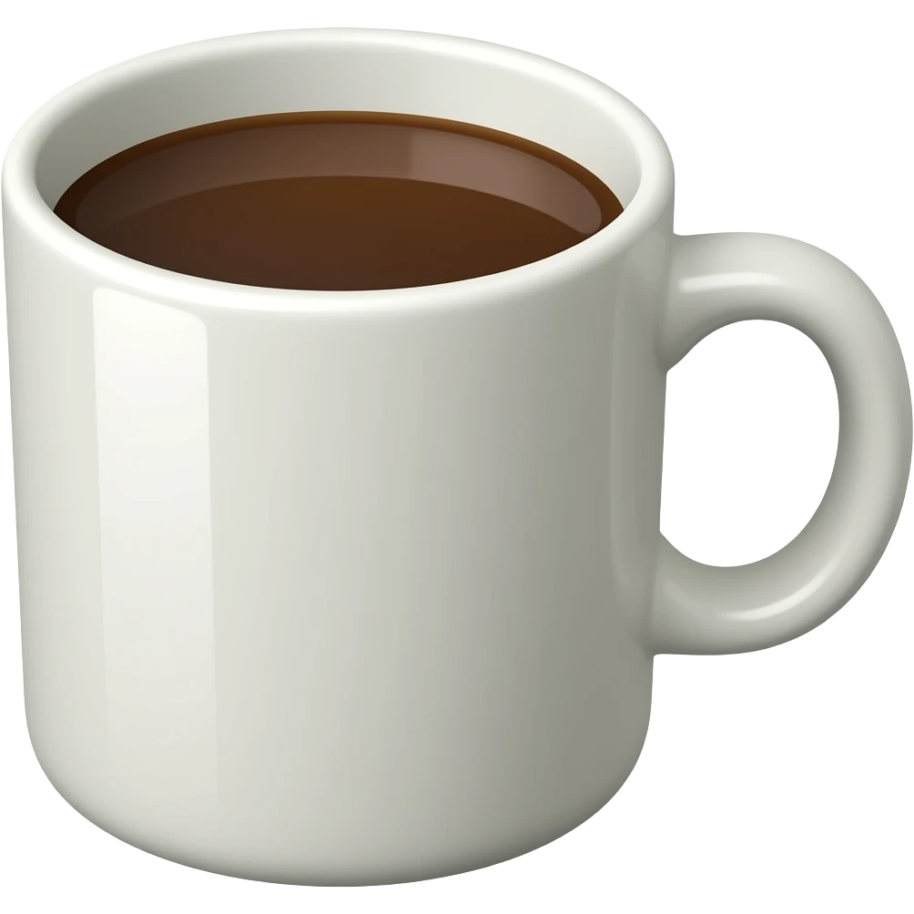 A coffee mug emoji