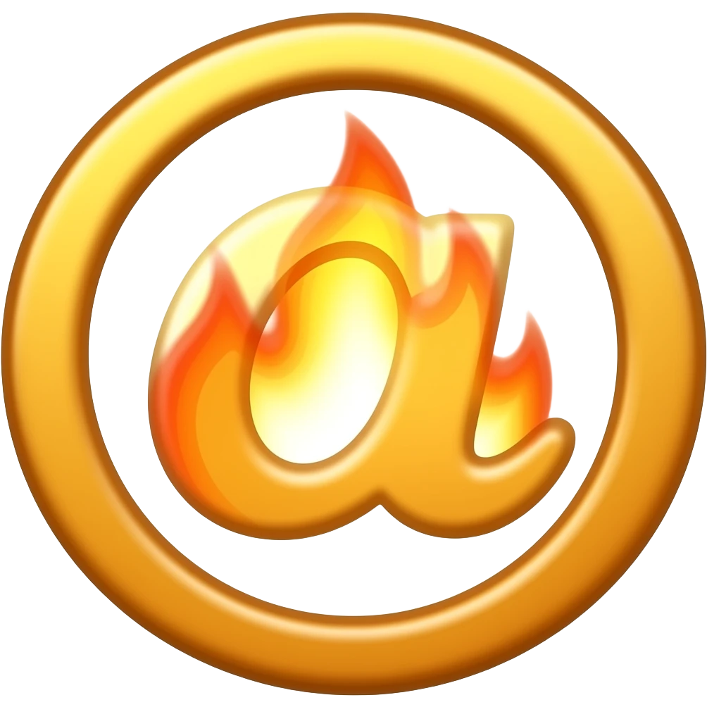burning © emoji