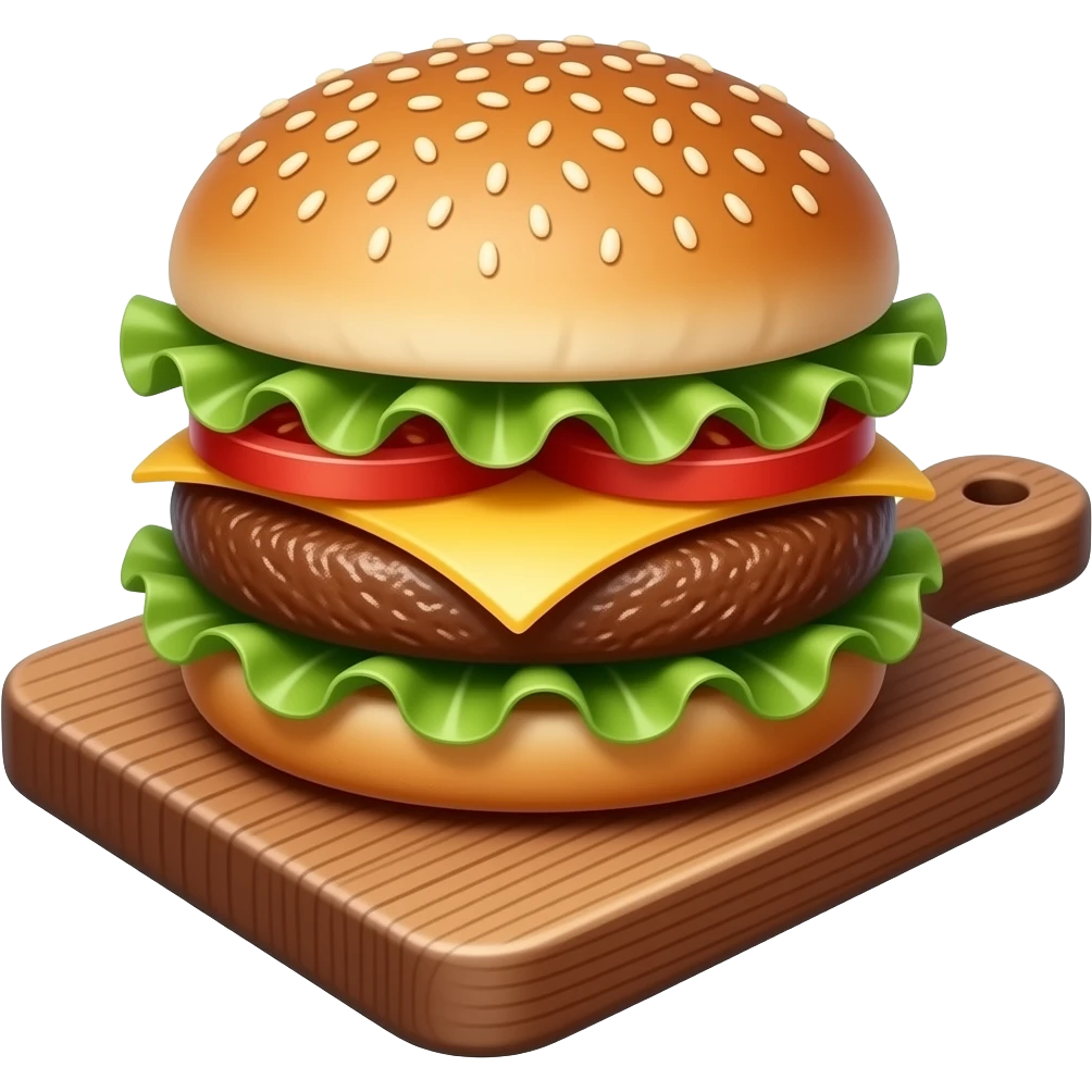 vegan burgers without buns emoji