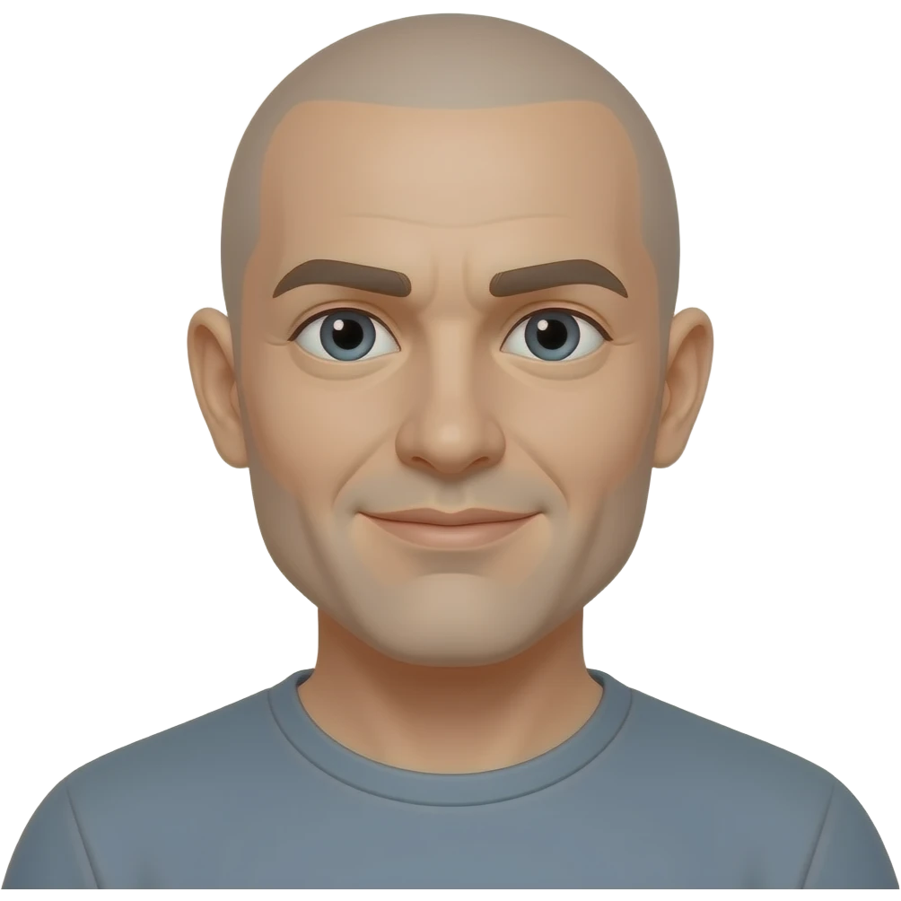 bald man emoji