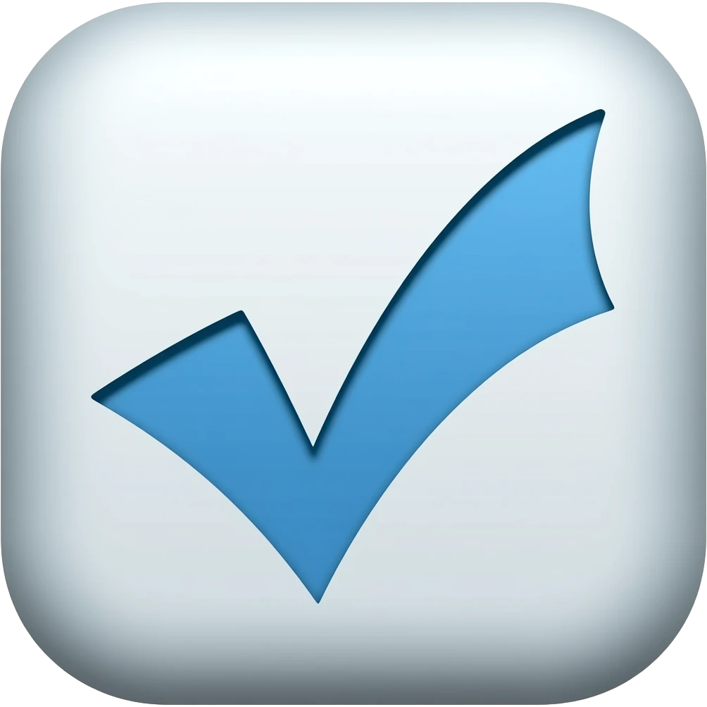 Centang biru emoji
