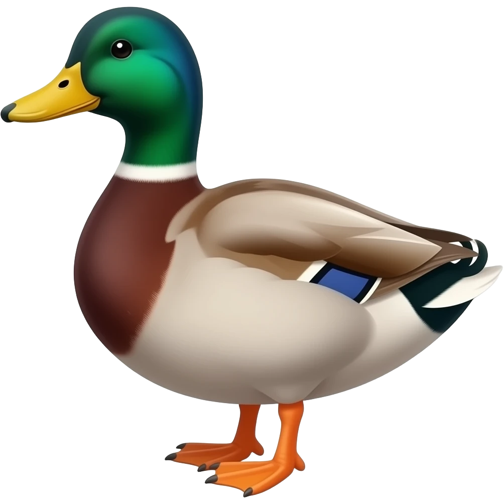pregnant duck emoji