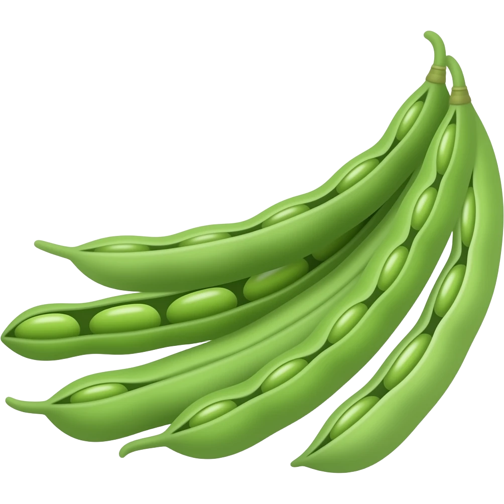 green beans emoji