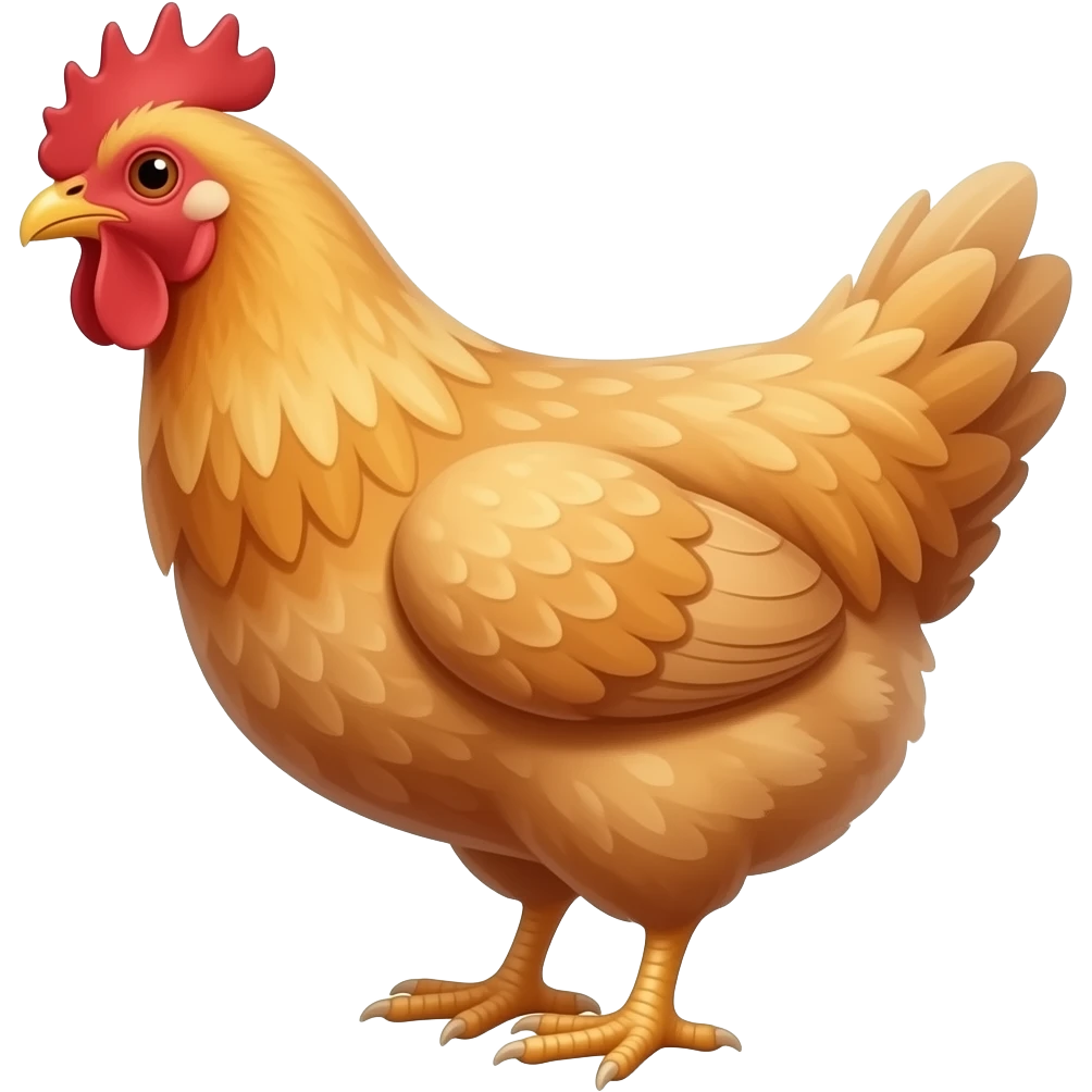 chicken emoji
