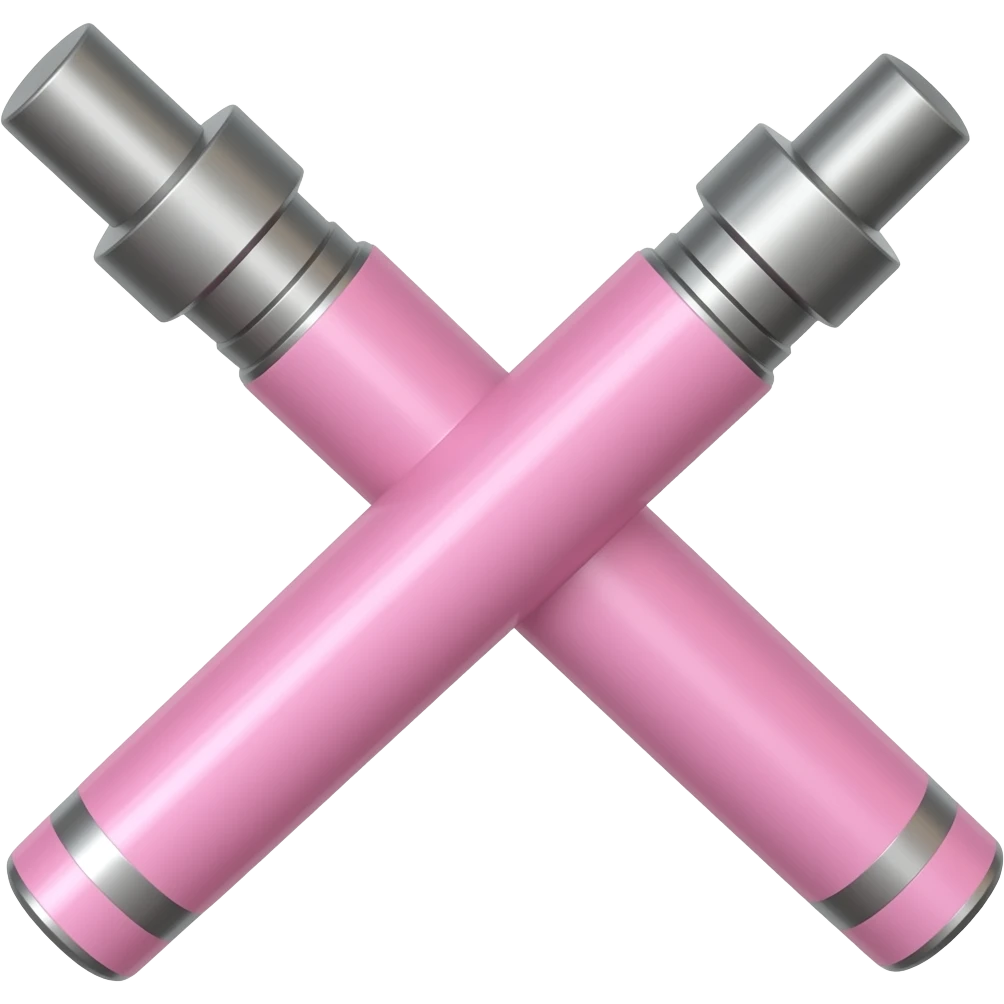 Pink vape emoji