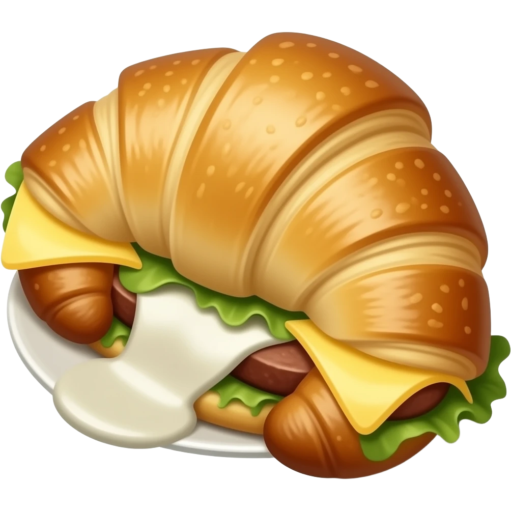 🥐🧀🥩 emoji
