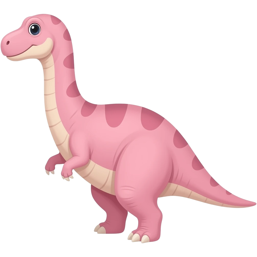 Make this🦖 pink emoji