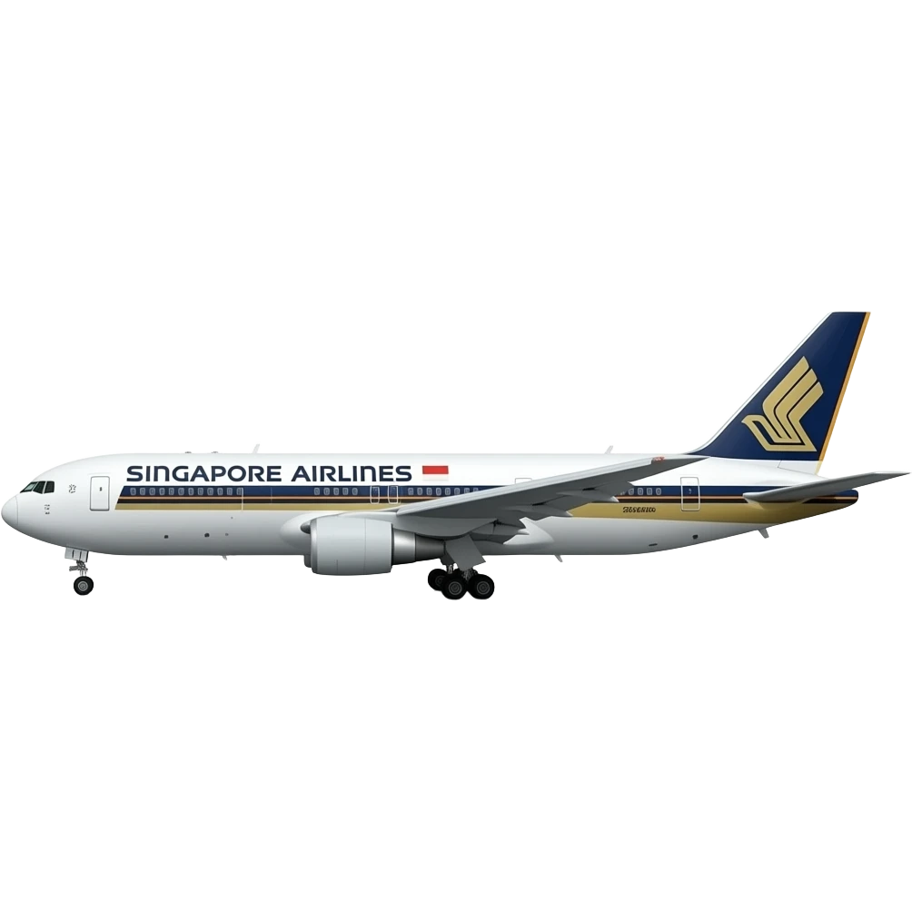 Singapore Airlines 767 Dreamliner emoji