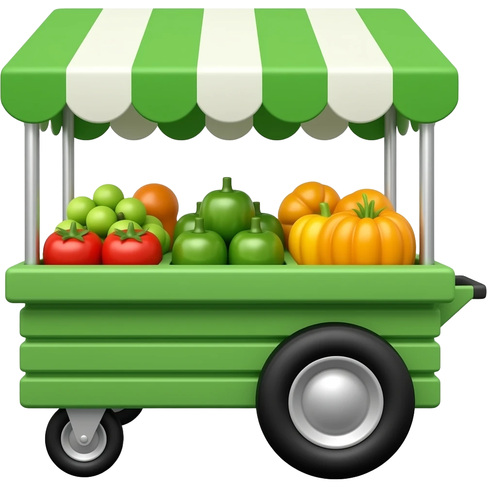 GREEN 마켓 카트 emoji