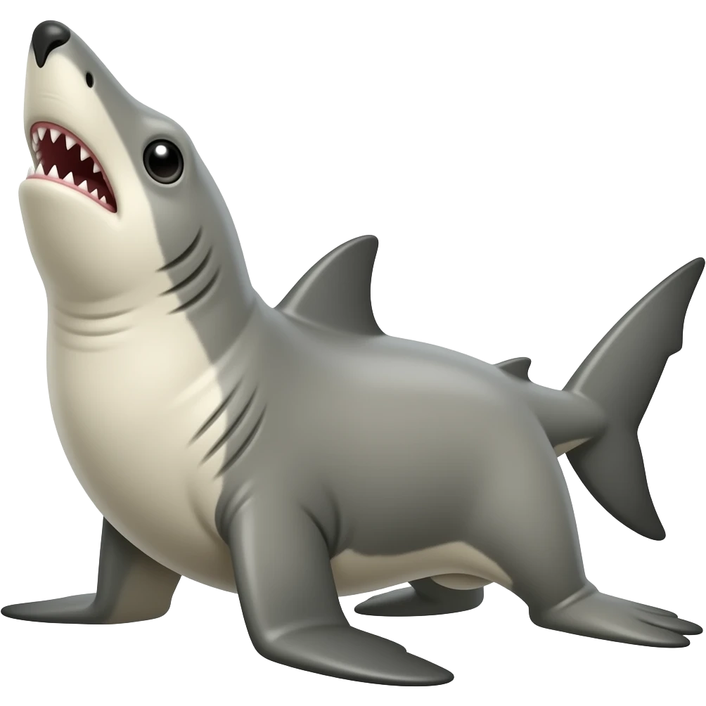 SAWN SHARKA sea ​​lion emoji