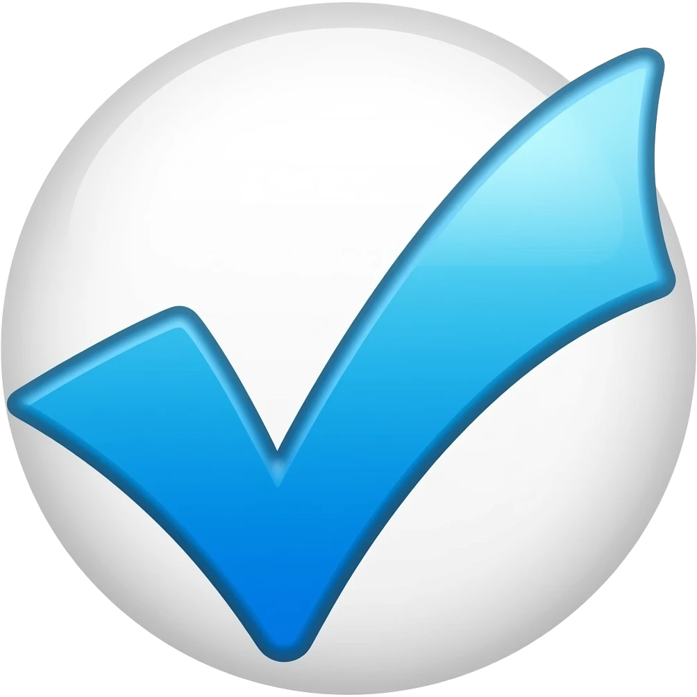 blue tic emojis emoji
