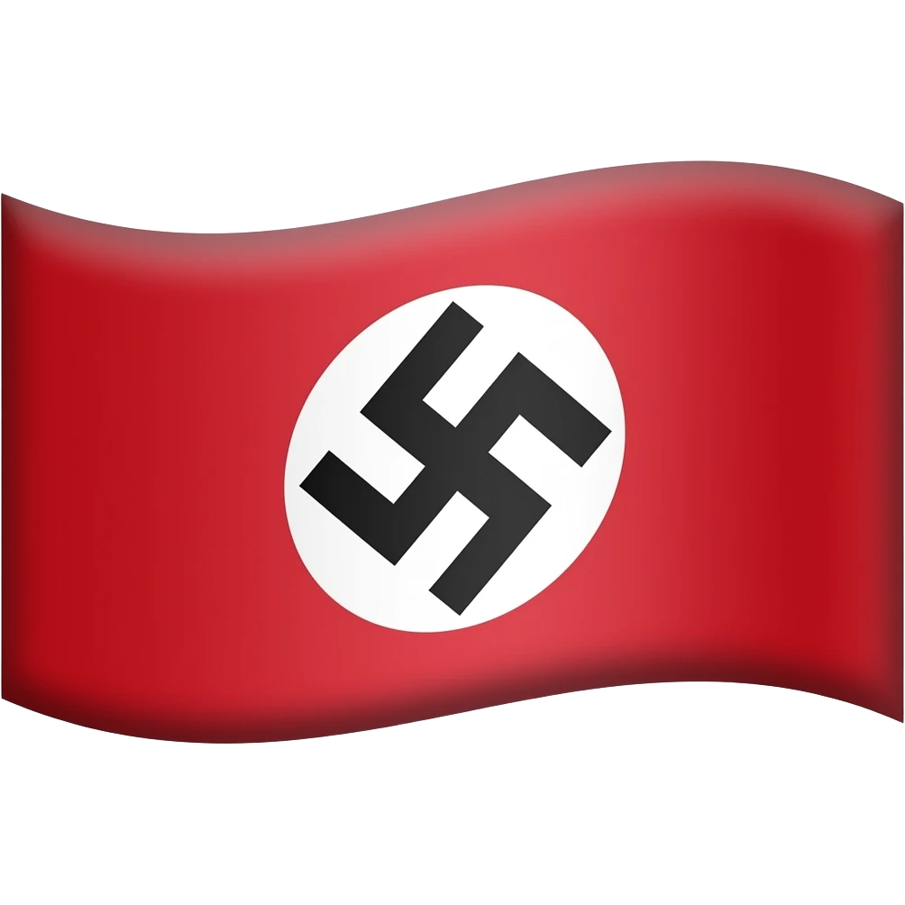 Nazi,  old flag emoji
