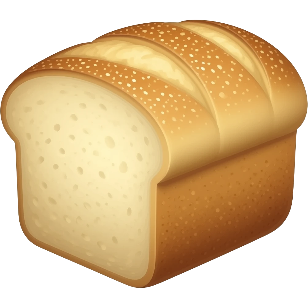 bread with gold emoji