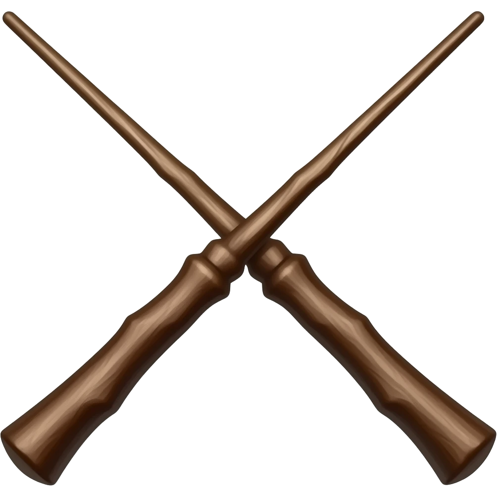 harry potter wand emoji