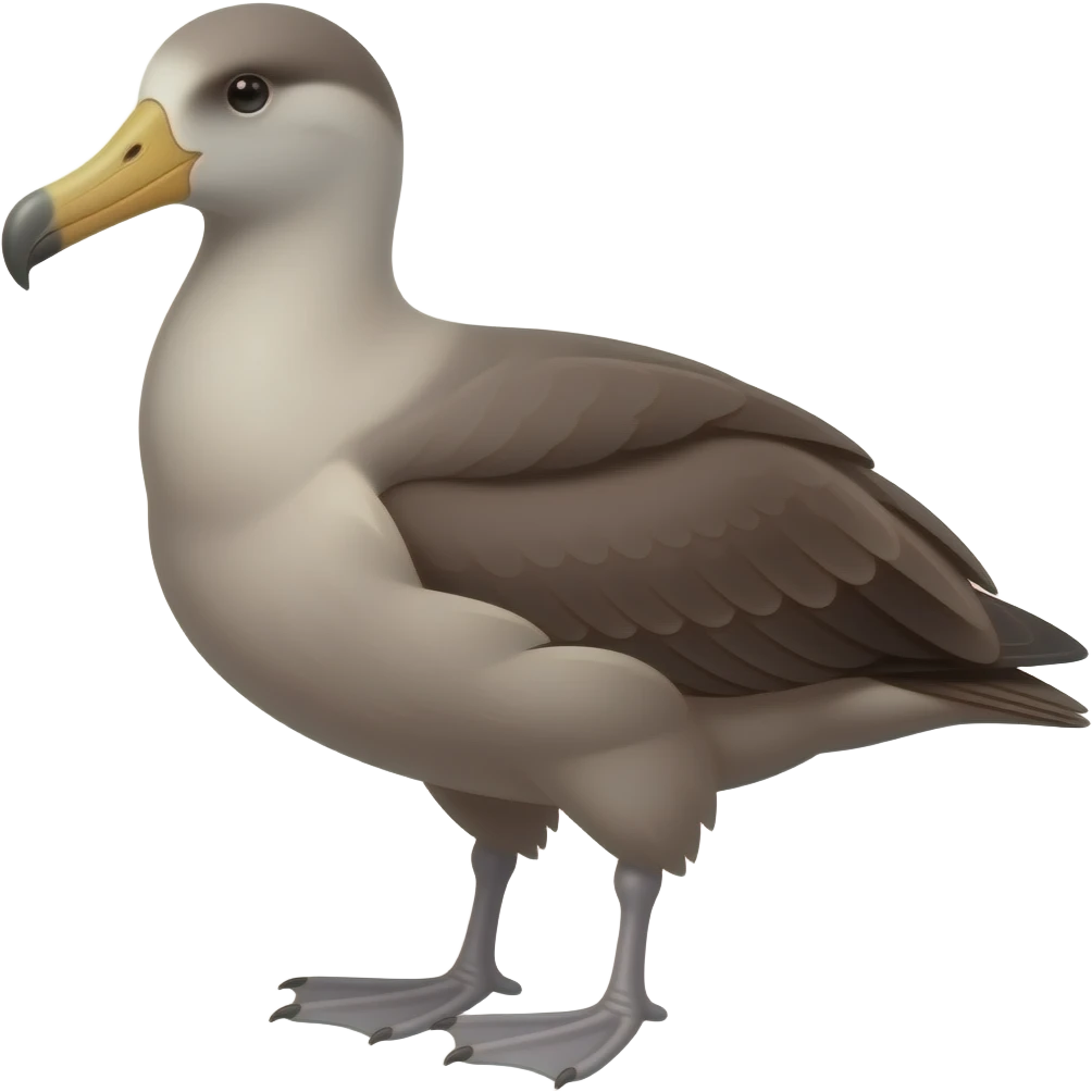 brown Albatross emoji