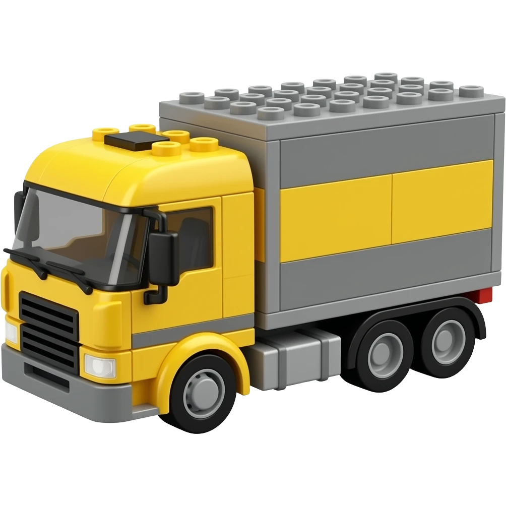 lego truck emoji