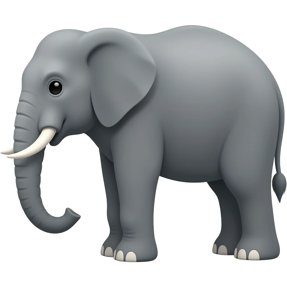 Elephant emoji