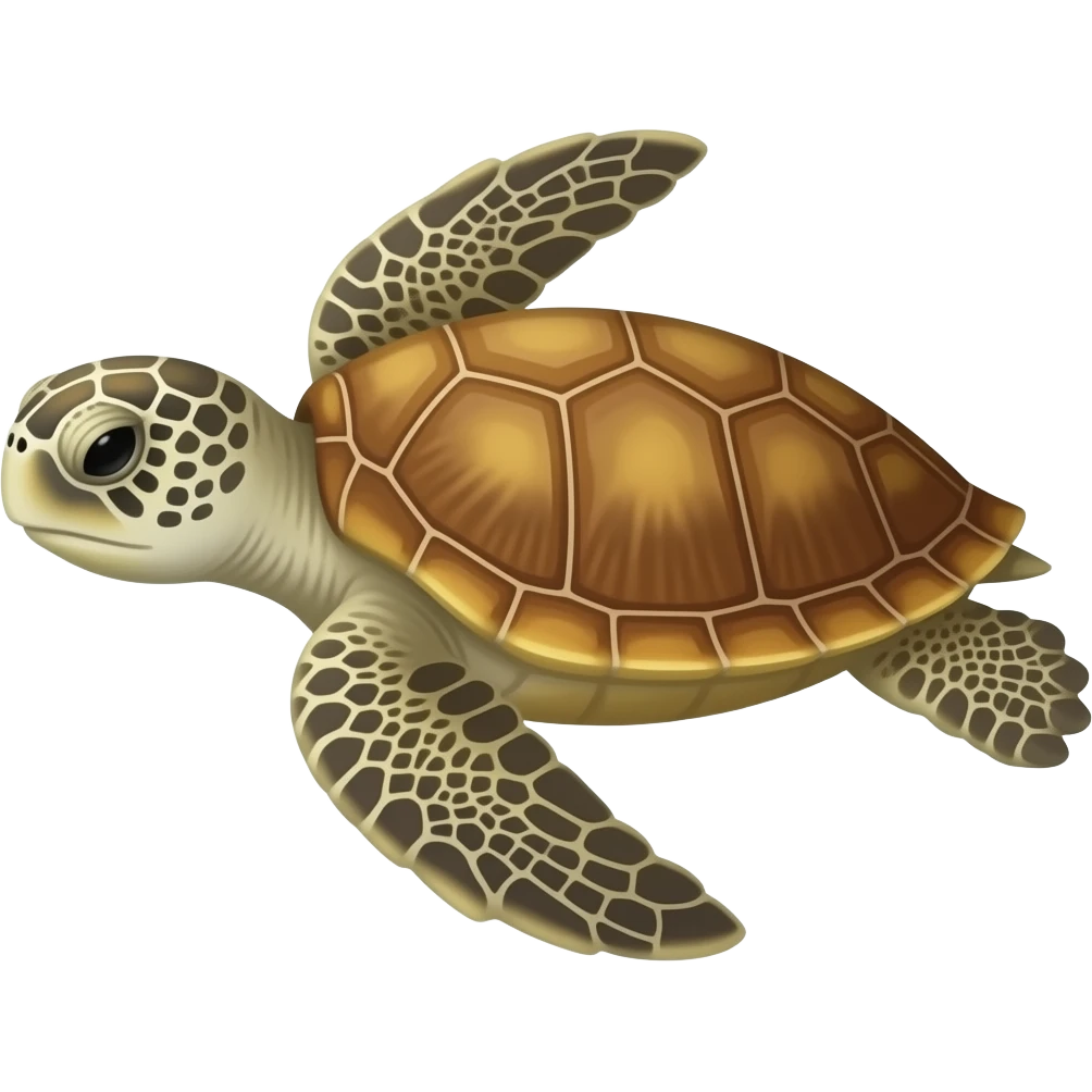 Sea turtle emoji